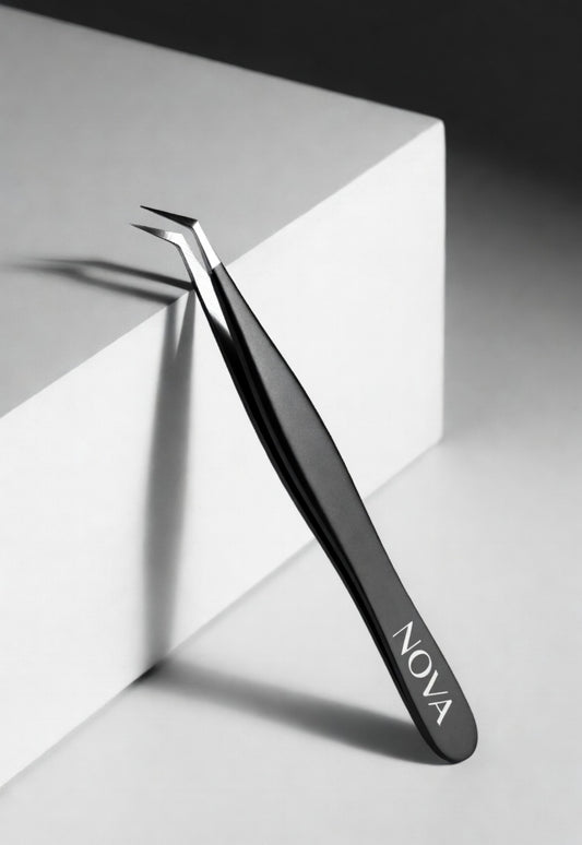 Pince à Extensions de Cils (noir)