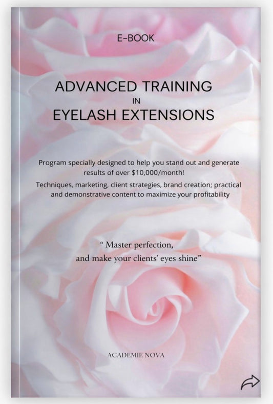 Ebook - Advanced Lash Masterclass (ENGLISH VERSION)